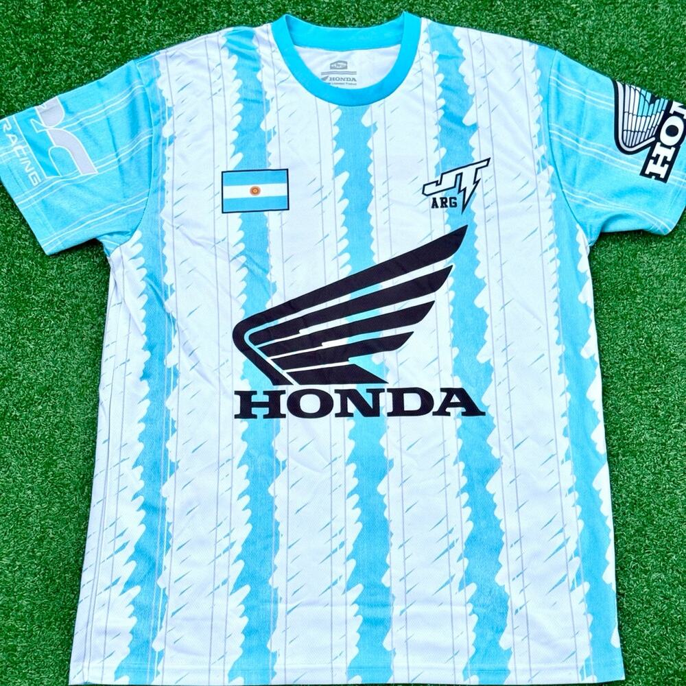 Honda x JT Racing Argentina Shirt Jersey Victory Podium Official